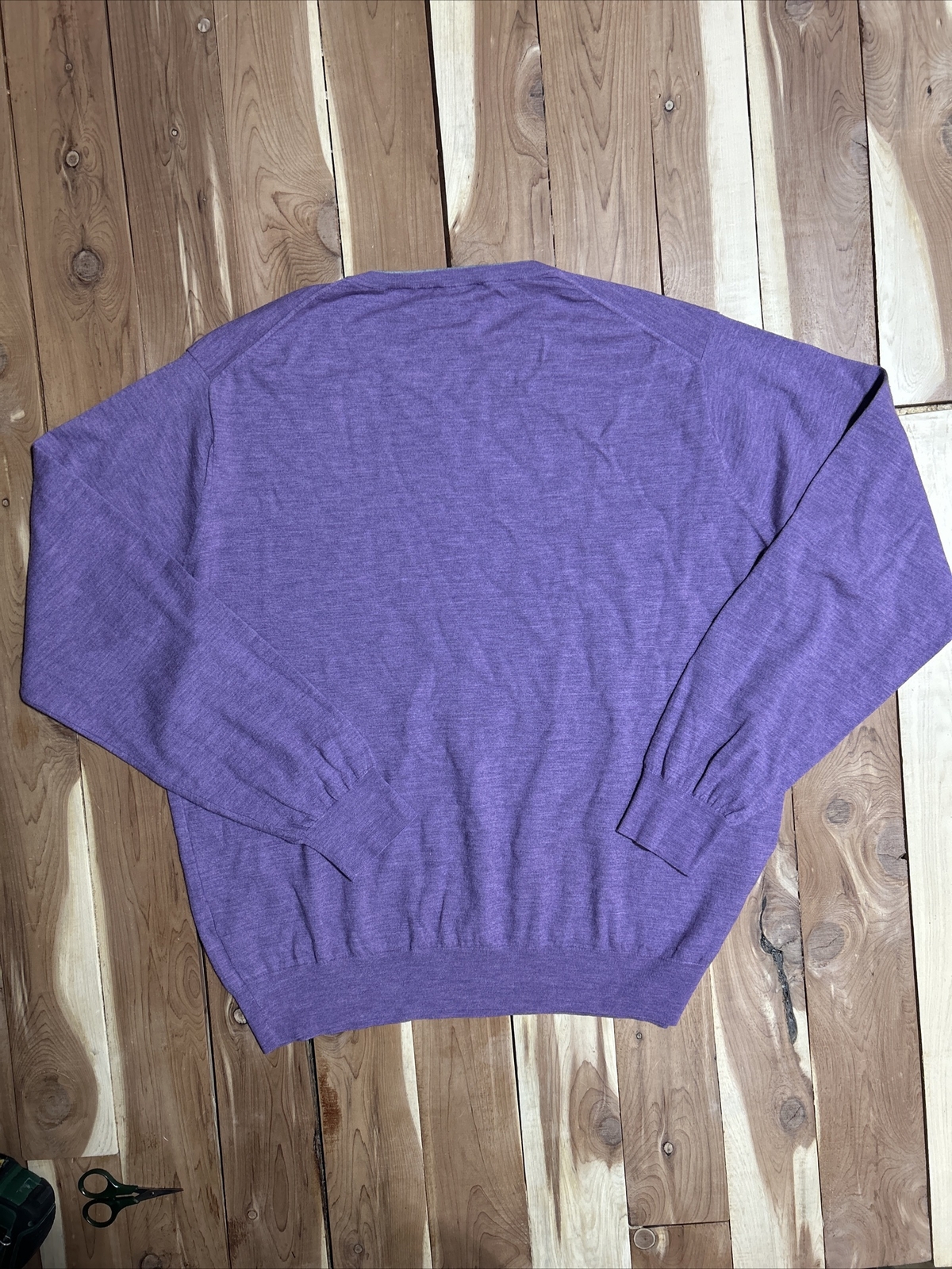 Peter Millar Excursionist Flex Purple Merino Poly… - image 11