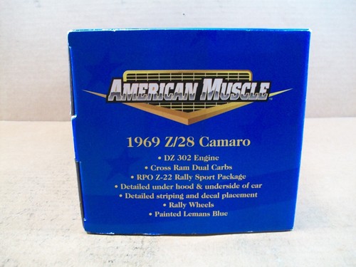 American Muscle~Super Toy Cars~Hidden Treasures~1969 Z/28 Camaro~ 1 of 399 ~1:18 - Picture 10 of 12