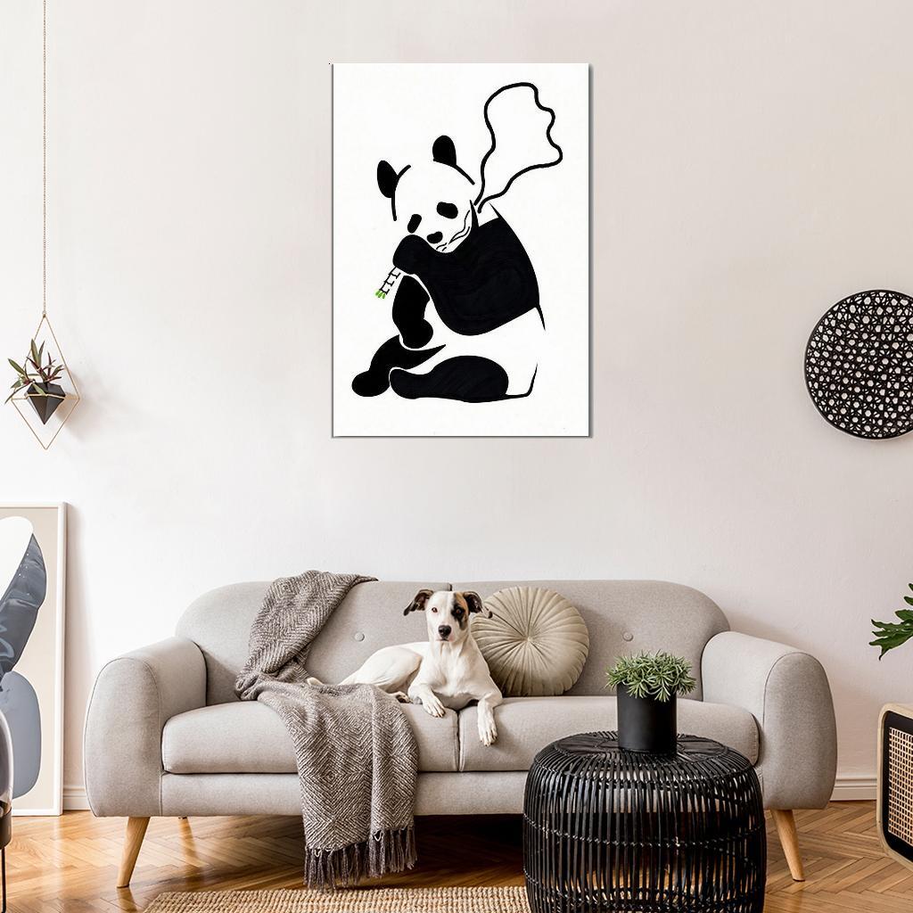61132 Panda Banksy Graffiti Street Wall Decor Print Poster | eBay