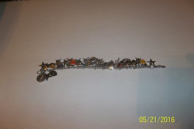 Vintage Beta Sigma Phi Sterling Schwesternschaft Bettelarmband