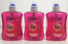 3 x Cien Kids Strawberry Sweets Handwash Cleans & Protects 500ml 7.66 per litre