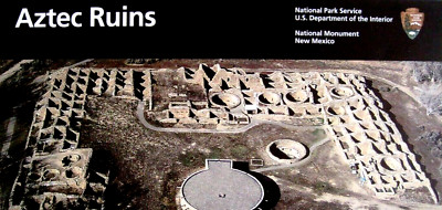 Aztec Ruins National Monument National Park Service New Mexico Unigrid Brochure