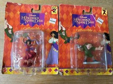 Disney The Hunchback of Notre Dame Quasimodo  Esmeralda Mini Figure Mattel NOS
