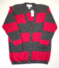 Studio Michelle Stuart Vintage lambswool angora cardigan New one size Large