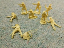 Airfix 1/32 7th Cavalry 1970s issue dismounted 6 troopers some extras LotC