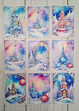9 Magical Christmas Pocket Letter Cards Scrapbooks Junk Journals Crafts Planners