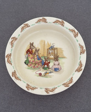 Vintage Royal Doulton Bunnykins Fine Bone China Cereal Bowl in fine condition