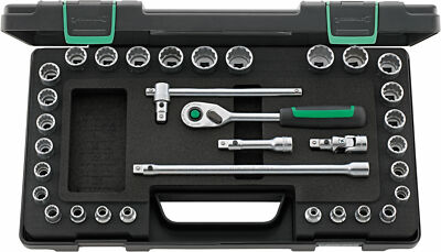Stahlwille SOCKET SET QUICKRELEASE 3/8'' 96020107 Set with  33 Psc. 45MA/28/5QR K