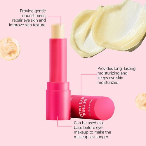 Retinol Anti Ageing Under Eye Bags Dark Circles Wrinkle Reducer Stick Face T3J7 - Picture 10 of 17