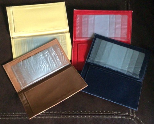Rare Longaberger Fabric Checkbook COVER SUMMER STRIPE Removable photo insert 7x4 - Picture 4 of 4
