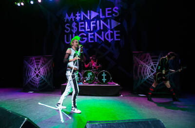 Jimmy Urine Kitty and Lyn-Z from Mindless Self Indulgence at The F- Old Photo
