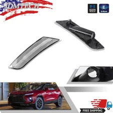 Clear Front Bumper Side Marker Lights For 2013 2014 Cadillac ATS & 2017-2024 XT5