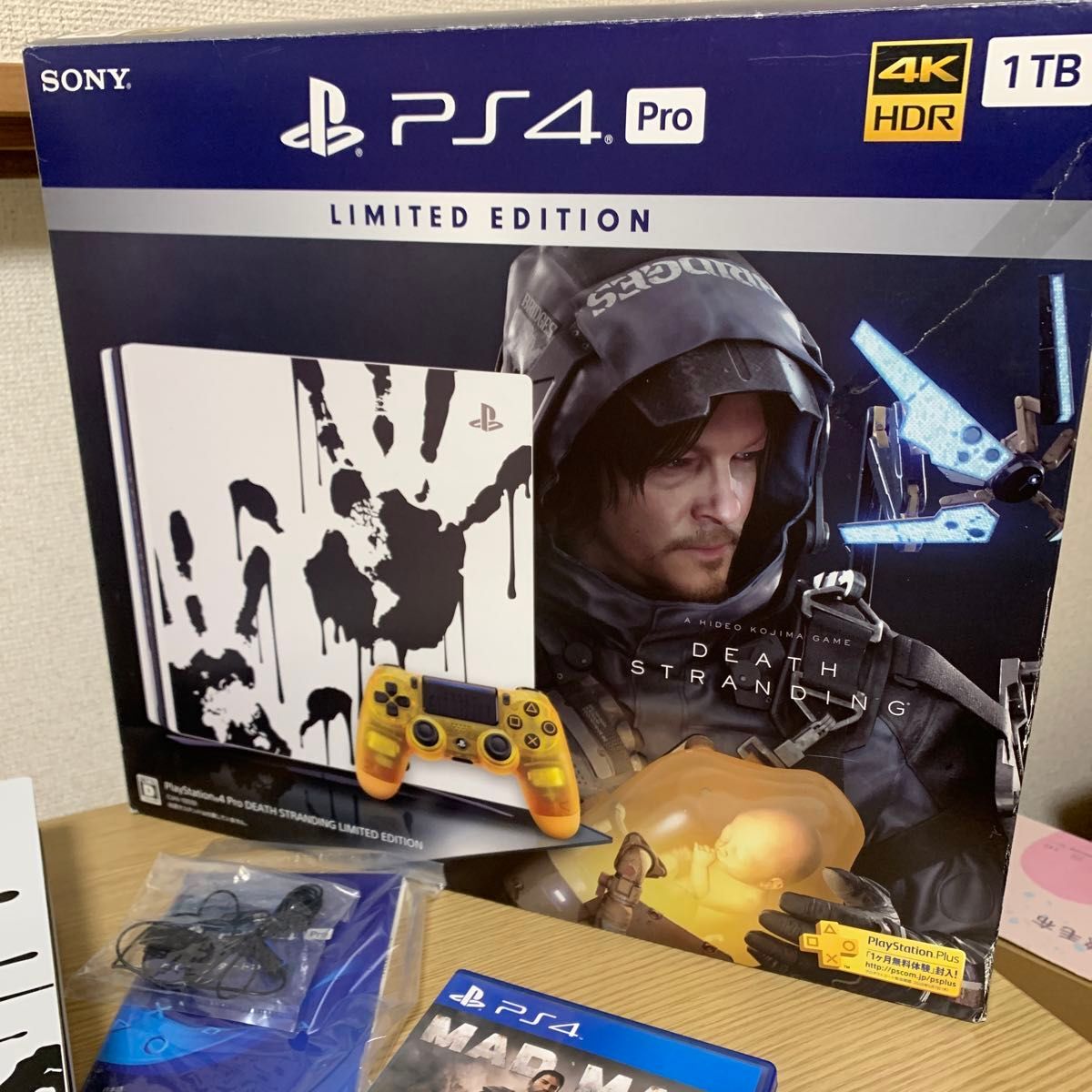 PlayStation4 Pro DEATH STRANDING LIMITED EDITION Box Tested PlayStation4 Pro DEATH STRANDING LIMITED EDITION Box Tested
