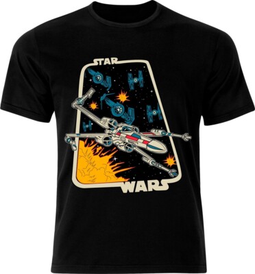 X-Wing Star Wars DTF printed T-Shirt