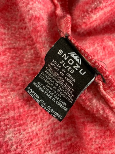 Snowzu Platinum Collection Womens Jacket Size XL Gray Pink Full Zip Front - Picture 9 of 10