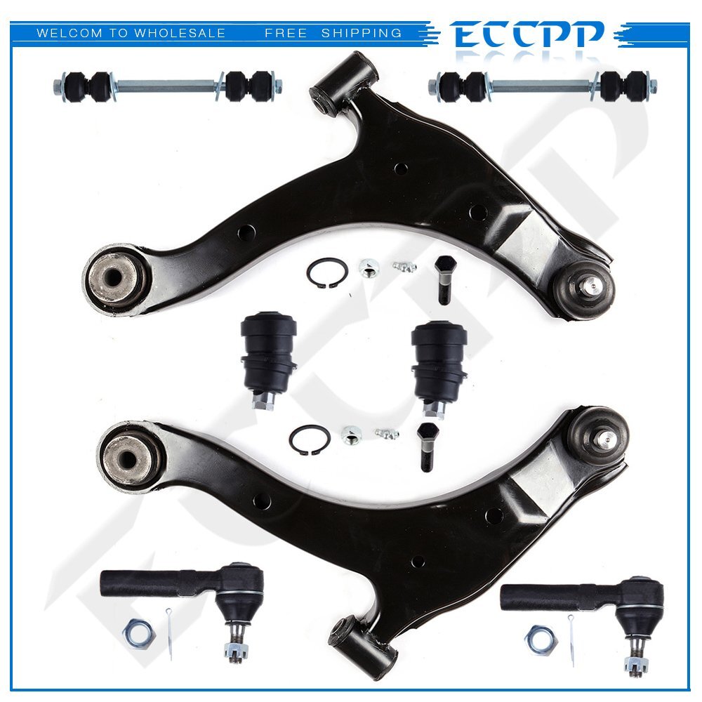 Front Rear 8pcs Sway Bars Ball Joints Control Arms Kit For 20002002