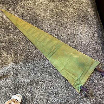 50s alcatraz prison souvenir pennant