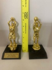 Basketball Trophy-Choose Male or Female-6 1/2" Tall-NO Assembly Required