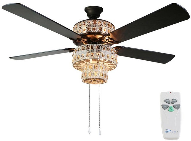 Ceiling Fan 68 In 9 Speed Reversible Motor 5 Blades Remote