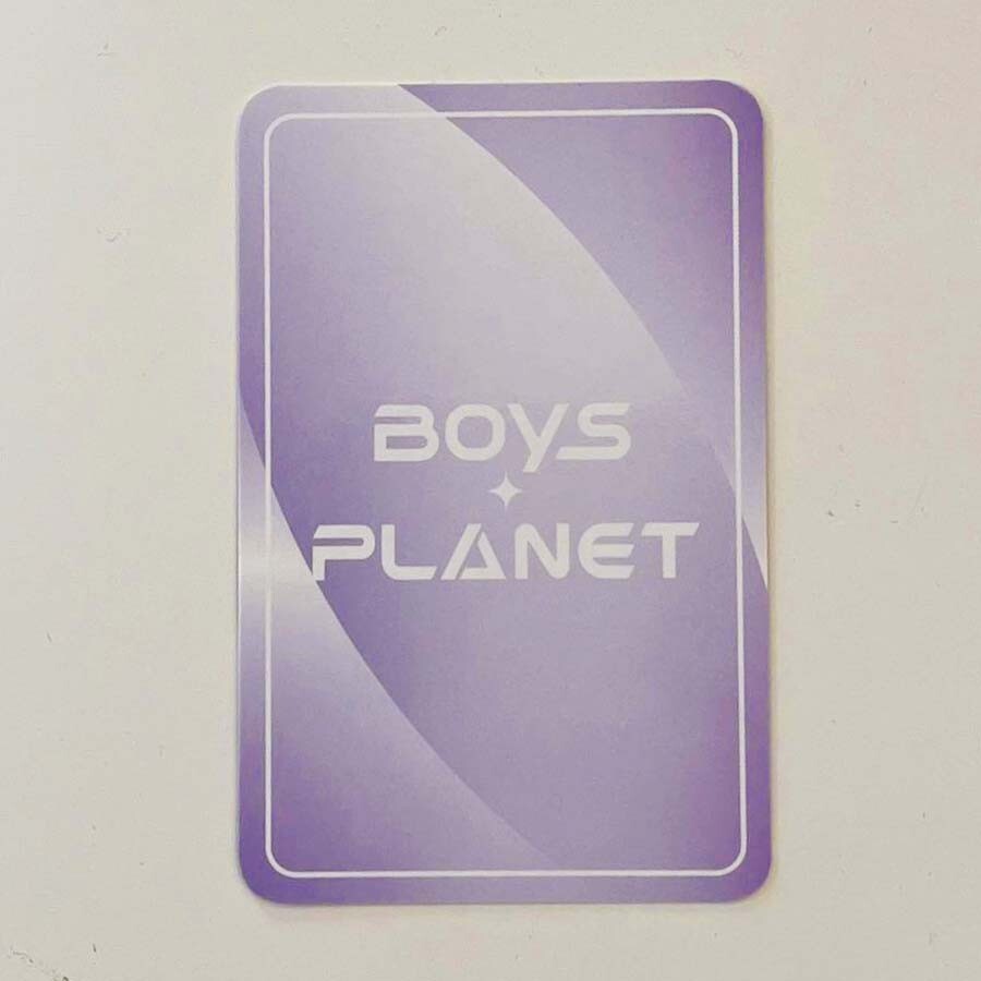 BOYSPLANET HAN YU JIN FINAL CGV Official Photo Card Boys BOYSPLANET HAN YU JIN FINAL CGV Official Photo Card Boys