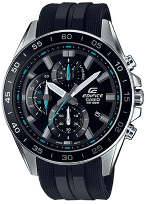Men's Casio Edifice Stainless Steel Chronograph EFV-550P Watch EFV550P-1AV