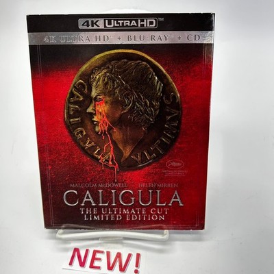 Caligula 4K UHD Blu-ray CD 2021 Ultimate Cut Limited Malcolm McDowell Helen
