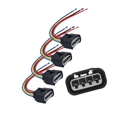 4PCS Ignition Coil Connector Plug OEM 90980-11885,Female 4 Wire Ignition Coil...