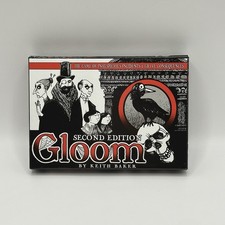 Gloom Second Edition Card Game 100% COMPLETE Excellent Condition 2nd