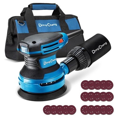5-Inch Random Orbital Sander 3.2A 12800OPM Electric Palm Sander, 6 Variable S...