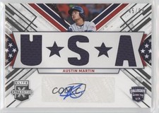 2019 Panini Elite Extra Edition Black 45/99 Austin Martin #USMS-AM Auto 09an