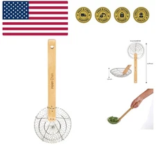 Helen’s Asian Kitchen Spider Strainer | 5-Inch Stainless Steel Wire Mesh Ladl...