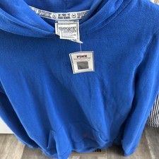 Victoria’s Secret Pink KU Jayhawk Hoodie New L Women