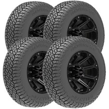 Qty 4 Lt28550r22 Delinte Centurion Xt 121118q Lre Black Wall Tires