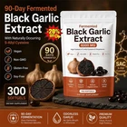 Fermented Black Garlic Extract, Natural Odorless Aged Garlic Supplements