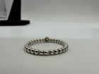 Authentic Pandora Sterling Silver 14K Gold Evening Star Ring Size 8 — photo 5