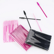 50Pcs Disposable Eyelash Brush Mascara Wand E...