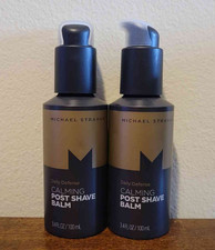 Lot of 2 - Michael Strahan Daily Defense Calming Post Shave Balm 3.4 oz