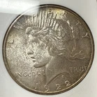 1922-S Peace Silver Dollar MS64 ANACS Old Soapbox Holder Unique Toning!