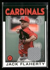2021 Topps #86R-JF Jack Flaherty 1986 Topps Baseball 35th Anniversary Relics