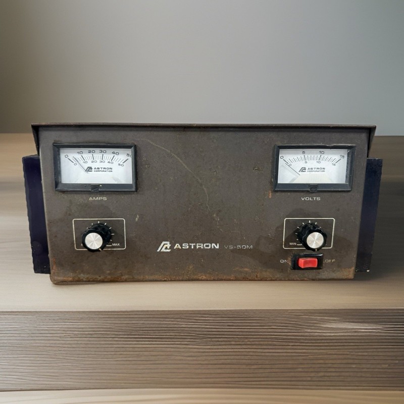 Astron VS-50M Variable DC Power Supply Ham Radio Bench PSU Metered USA