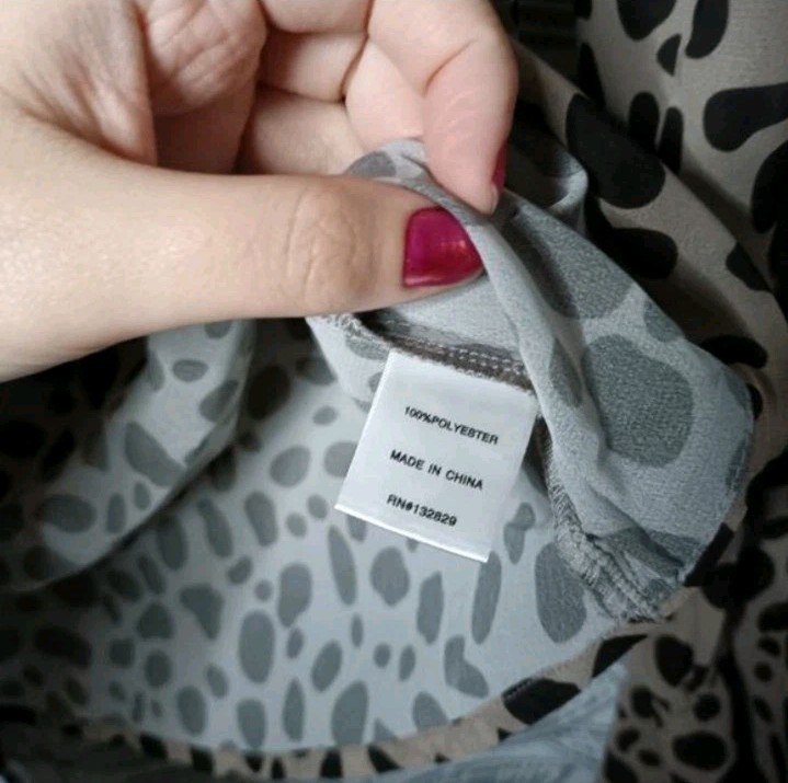 Superdown REVOLVE Madeline Wrap Blouse Animal Pri… - image 4