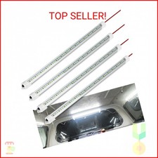 12V Interior LED Light Bar, DC 12V LED Light Strip w/Switch for Car, Trailer, Tr
