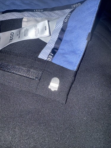 Izod Boys Husky Pants Size 14, Black, New Without Tags - Picture 3 of 6