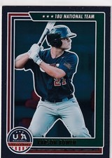 2022 USA BASEBALL SILVER FOIL RC KARSON BOWEN ROOKIE STARS STRIPES #3027