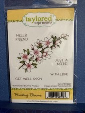 Taylored Expressions Bursting Blooms Stamp Set