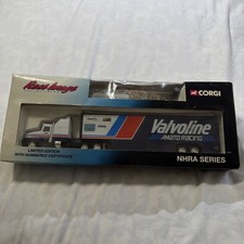 Corgi NHRA Race Image Joe Amato Semi Valvoline Racing Transporter Rail Car