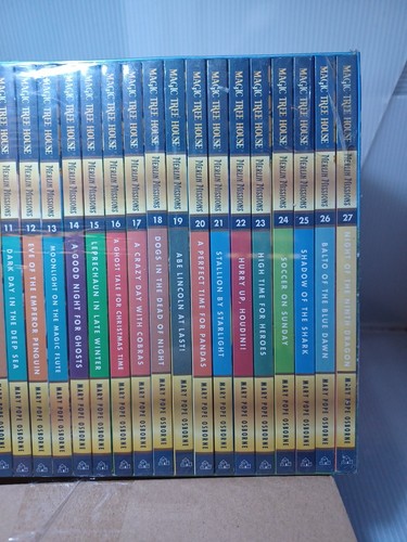 BNIB Magic Tree House Merlin Missions Complete Collection 1-27 Set MSRP $161 NEW - 第 8/8 張圖片