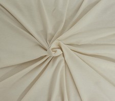 Cotton Spandex Fabric Jersey Knit By Yard Natural 4 Way Stretch 120GSM 6/22