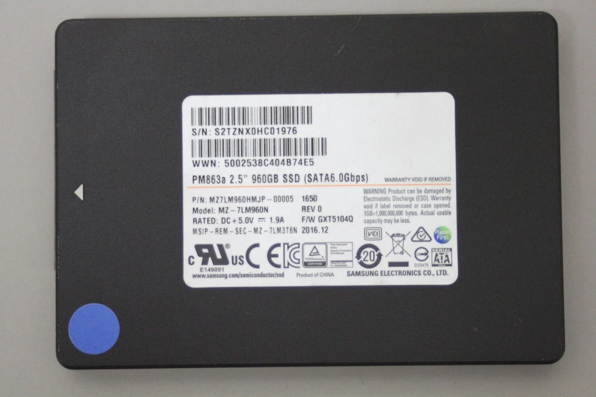 Samsung 960GB SATA III Solid State Drives for sale | eBay