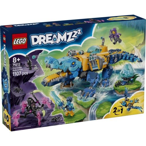 Lego Blu Krokodil-U-Boot (71512, Dreamzzz) - Immagine 2